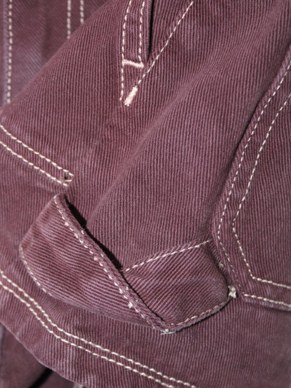 PacSun High Waist Shorts in Burgundy - Picture 4 of 11